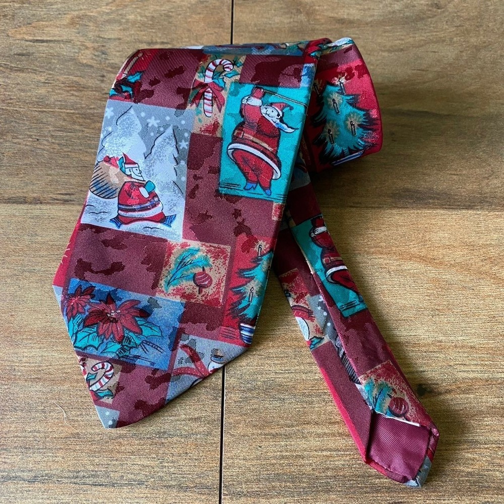 Christmas Snowman Tie